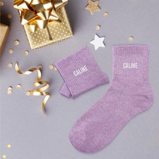 Chaussettes Paillettes Caline