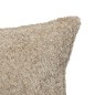 Coussin bouclette Soana 30x50cm taupe