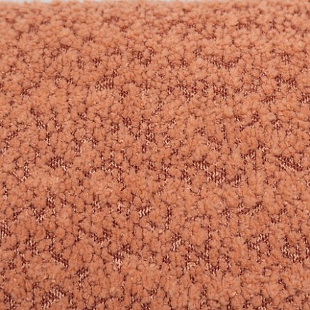 Coussin bouclette Soana 30x50cm terracotta