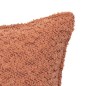 Coussin bouclette Soana 30x50cm terracotta