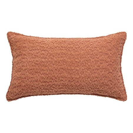 Coussin bouclette Soana 30x50cm terracotta