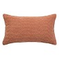 Coussin bouclette Soana 30x50cm terracotta