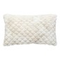 Coussin fourrure jacquard Adriel 58cm