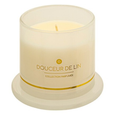 Bougie parfumée Ilae 240g cloche lin