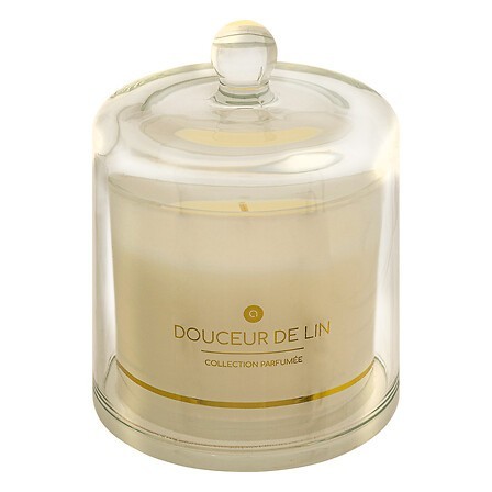 Bougie parfumée Ilae 240g cloche lin Bougie parfumée Ilae 240g cloche lin
