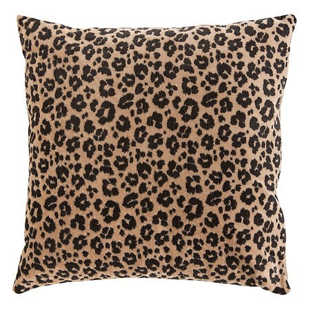 Coussin velours Lynra 40x40cm léopard