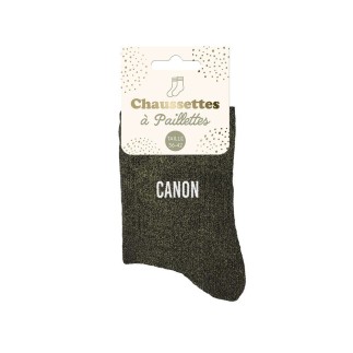 Chaussettes Paillettes Canon