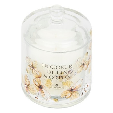 Bougie parfumée Oudy 240g cloche douceur de lin