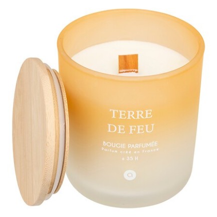 Bougie parfumée Sana 255g Terre de Feu