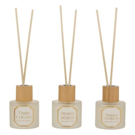 Coffret senteur Elise 3 diffuseurs de parfum 45 ml