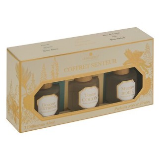 Coffret senteur Elise 3 diffuseurs de parfum 45 ml