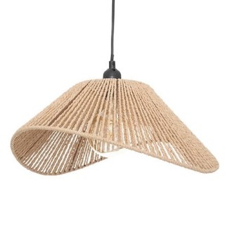 Suspension Myha 45 cm corde naturel