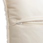 Coussin bouclette Soana 45 x 45 cm ivoire