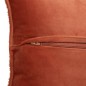 Coussin bouclette Soana 45 x 45 cm terracotta