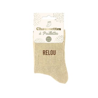Chaussettes Paillettes Relou
