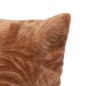 Coussin brush Ryo flanelle terracotta