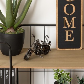 Moto déco Imran 20 cm métal