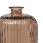 Vase recyclé Luz 23cm marron