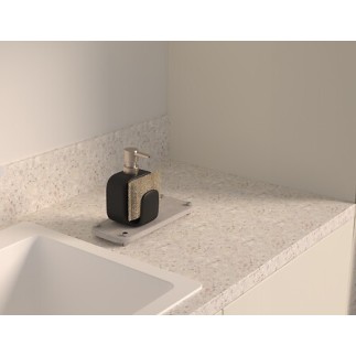 Plateau de cuisine 28 x 11 cm diatomite gris