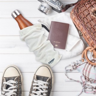 COFFRET BOUTEILLE ISOTHERME EFFET BOIS 50CL