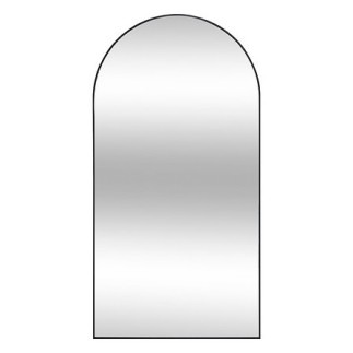Miroir mural arche Alice 177 x 91 cm métal noir