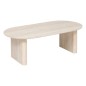 Table basse Anaya effet travertin beige