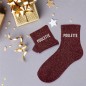 Chaussettes Paillettes "Poulette"