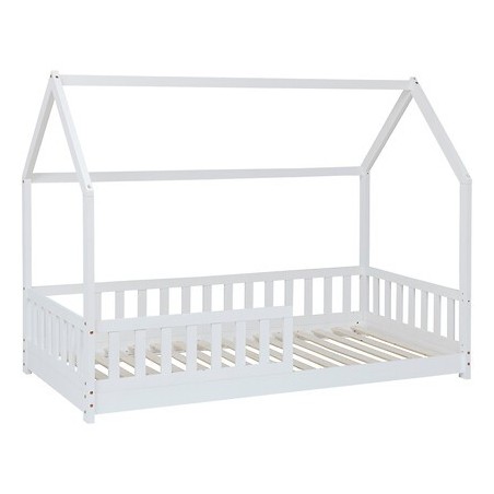 Lit cabane Bosco 90x190cm BLANC