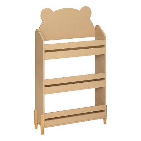 Bibliothèque Enfant Ourson 100cm beige