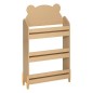 Bibliothèque Enfant Ourson 100cm beige