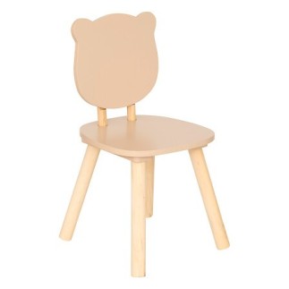 Chaise enfant Douceur Ourson beige