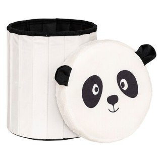 Pouf pliant panda 30x38 cm
