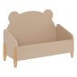 Coffre enfant Douceur ourson beige