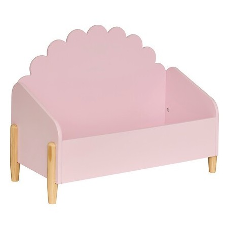 Coffre enfant Douceur fleur rose