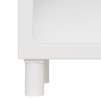 Chevet enfant 1 niche Tara bois blanc