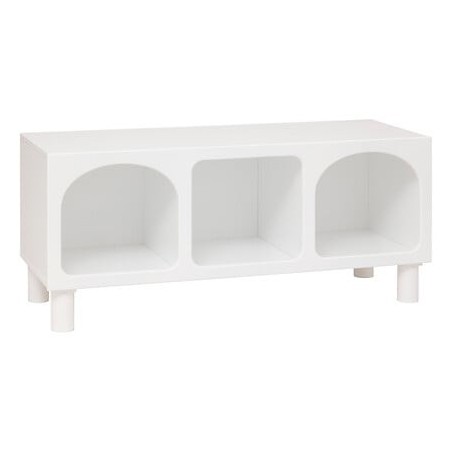 Commode enfant 3 niches Tara blanc
