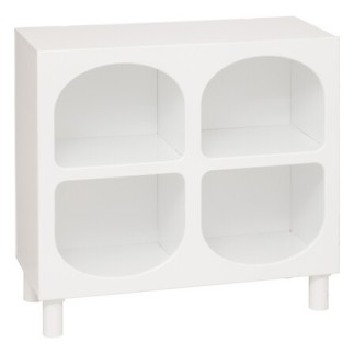 Commode enfant 4 niches Tara blanc