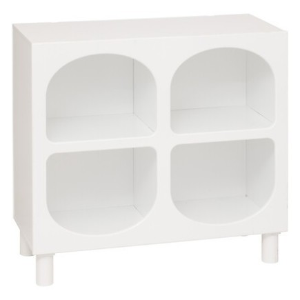 Commode enfant 4 niches Tara blanc