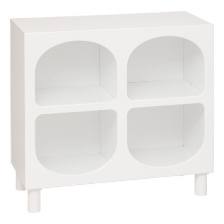 Commode enfant 4 niches Tara blanc