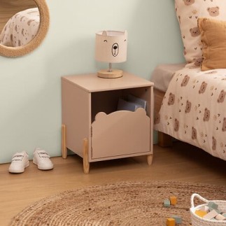 Chevet enfant Douceur ourson beige
