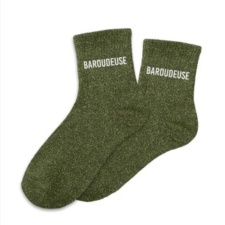 Chaussettes A Paillettes "Baroudeuse"