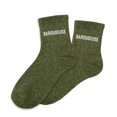 Chaussettes A Paillettes "Baroudeuse"