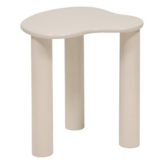 Lot de 2 tables café Olao ivoire