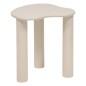 Lot de 2 tables café Olao ivoire