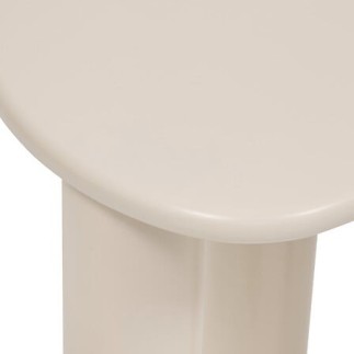 Lot de 2 tables café Olao ivoire