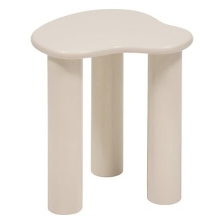 Lot de 2 tables café Olao ivoire