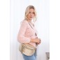 Sac banane métalisé doré
