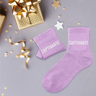 Chaussettes Paillettes Captivante