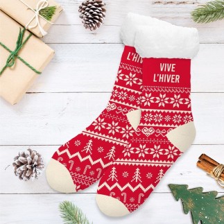 Chaussettes Moumoutes Vive l'hiver