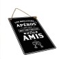 Plaque Metal 20x30 Les Meilleurs Apero